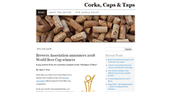 Desktop Screenshot of corkscapsandtaps.com